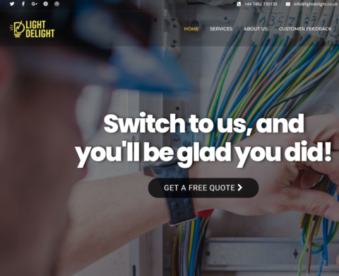 Light Delight Branding and Website